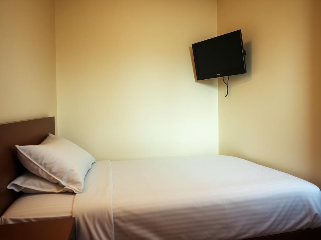 Habitación cómoda del Hotel KM 0